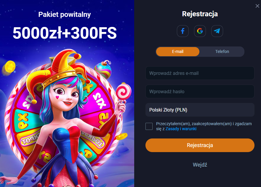 VoxCasino_ rejestracja